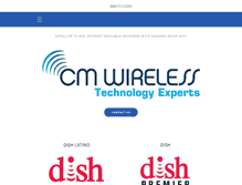 Tablet Screenshot of cmwireless.com